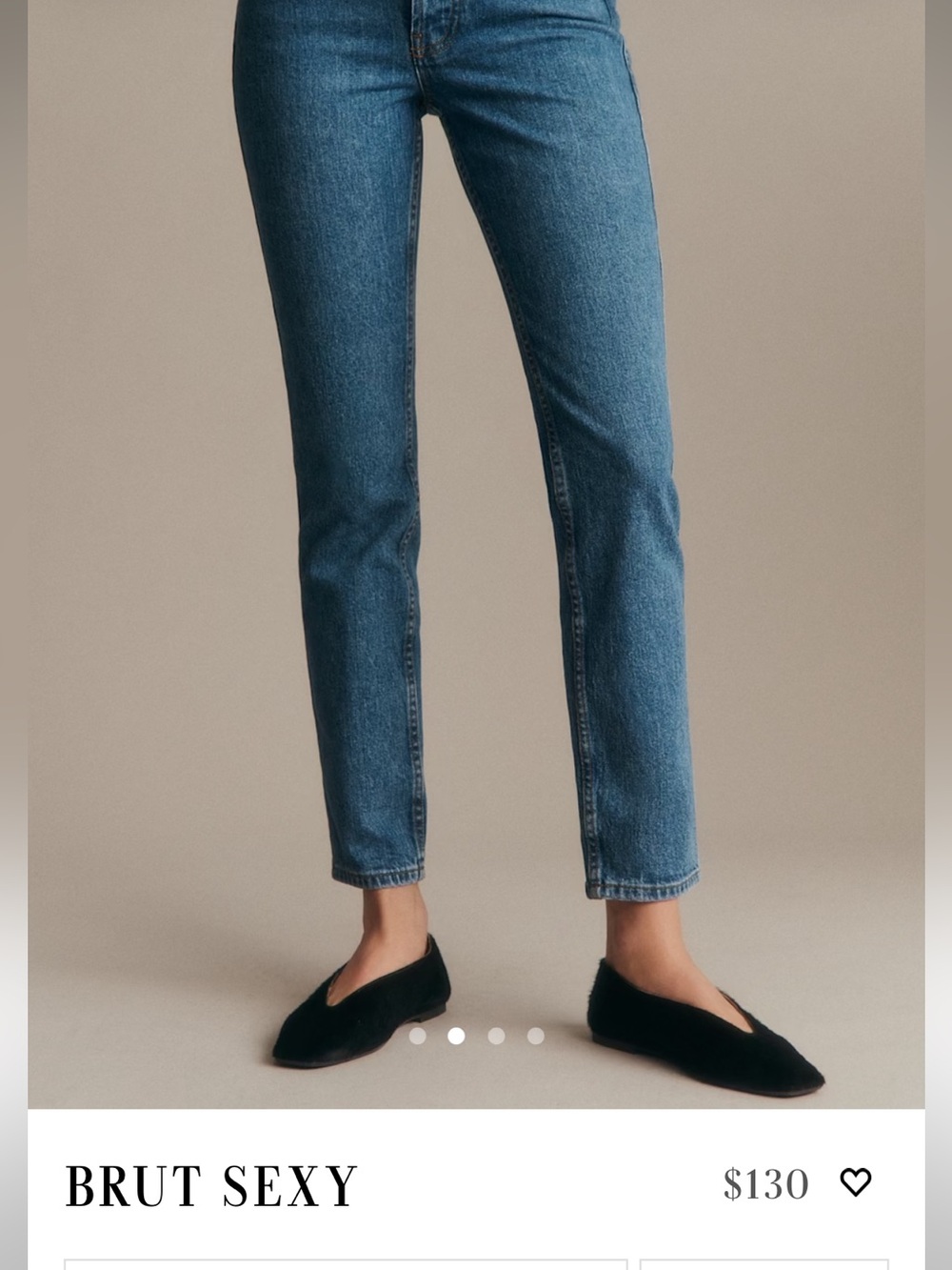Séxane Brut Sexy Straight-Leg Women's Jeans
